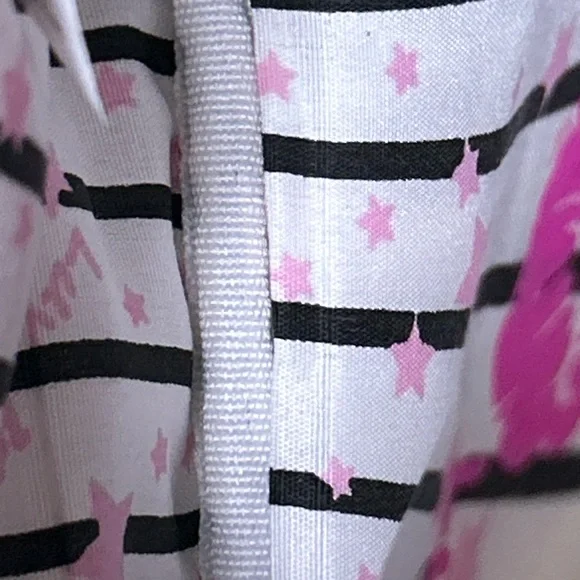 Betsey Johnson Black Quilted 'Luv' Wristlet Clutch Approx. 8 x 5 - Picture 12 of 12